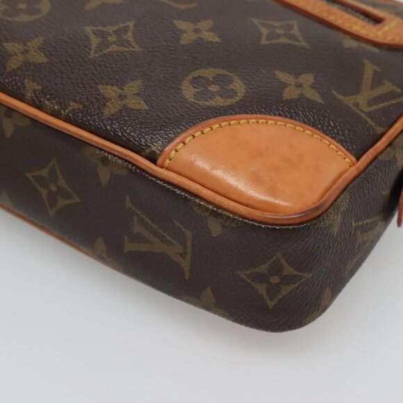 LOUIS VUITTON Monogram Marly Dragonne GM Clutch Bag M51825 LV Auth BA3510 - Picture 8 of 16